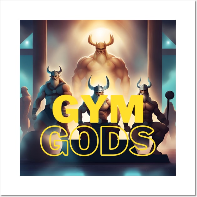 Gym Gods Wall Art by Poseidon´s Provisions